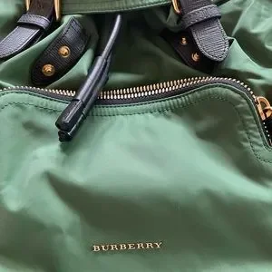 Burberry | Bags | 599 Burberry Backpack Green | Poshmark